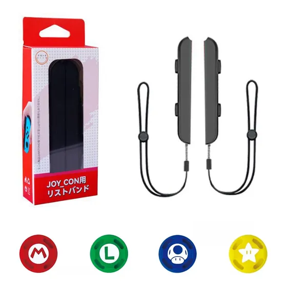 Correas Strap Para Control Ns Switch + 4 Grips