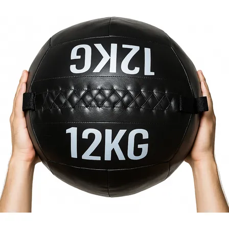 Balón Medicinal Ecocuero 12kg Para Entrenamientos Fitness