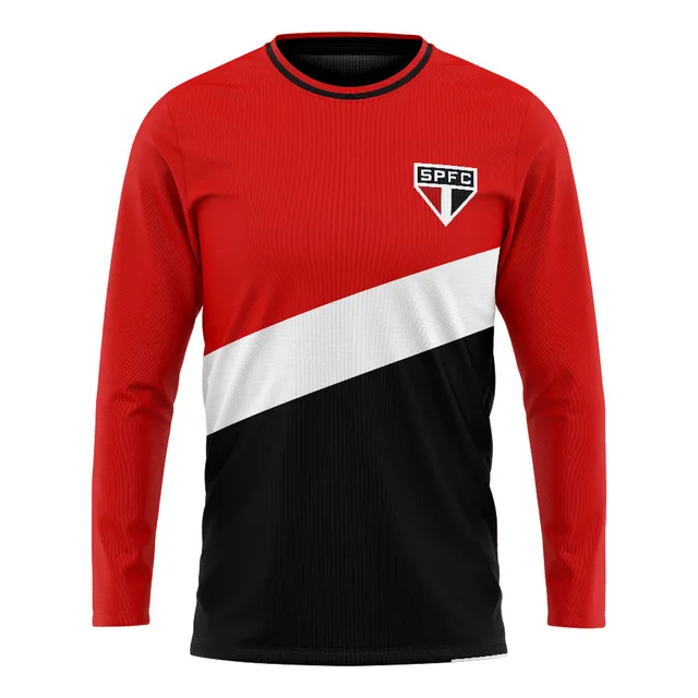 Camisa São Paulo Infantil Manga Longa Juvenil Oficial 2024