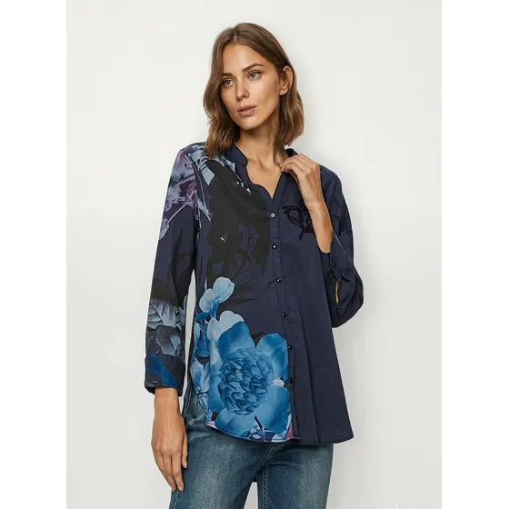 Blusa Viscosa Marca Desigual En Talla S Con Despacho Incluid