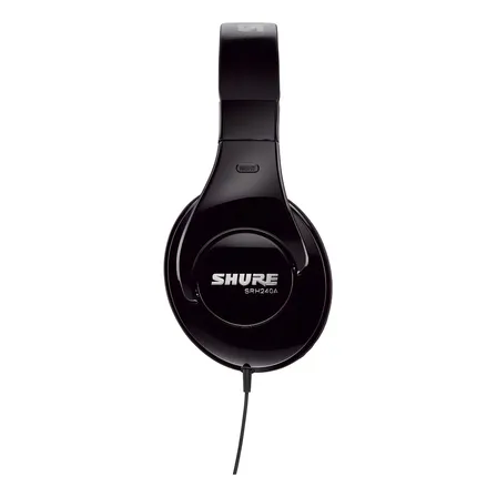 Headphone Pro Studio Srh240a-bk Shure Color Negro