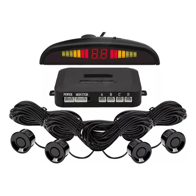Kit Sensor Estacionamiento Universal 12v Autos Y Camionetas