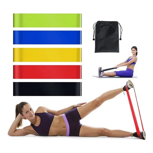 Ligas Bandas Elasticas De Resistencia Ejercicios Crossfit 