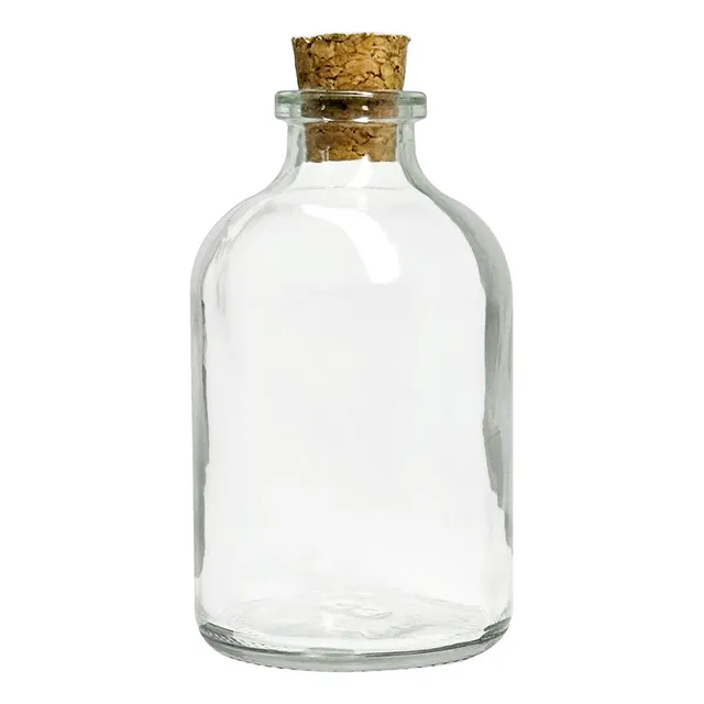 30 Frasco De Vidro De 50 Ml Com Tampa De Rolha