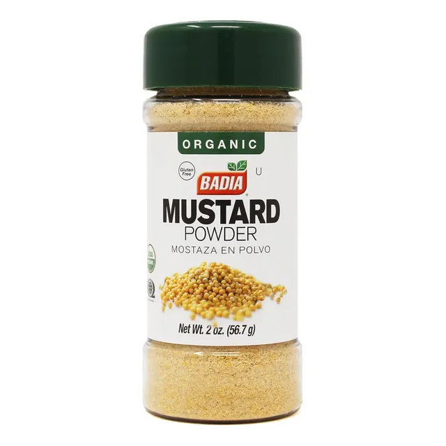 Mostaza En Polvo Badia Especie Mustard Sabor Audaz Y Picante