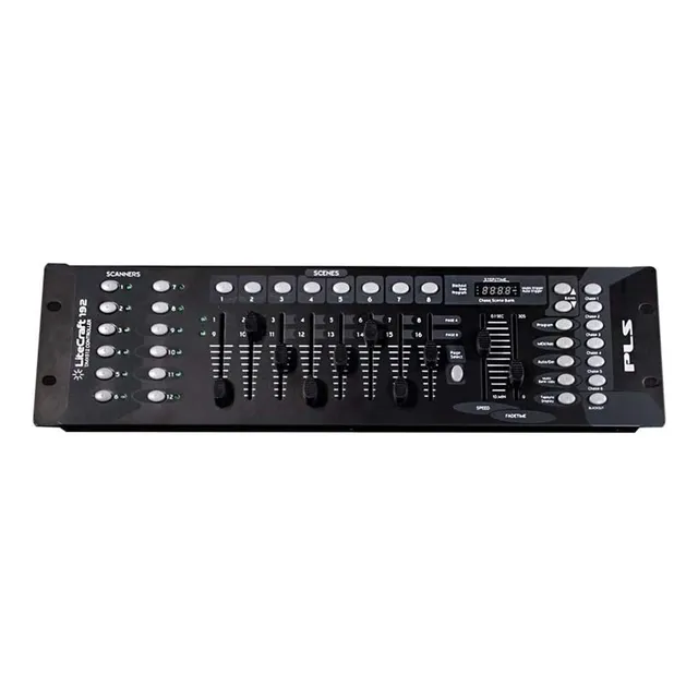 Controlador consola DMX para iluminacion de espectaculo PLS LiteCraft 192 Led