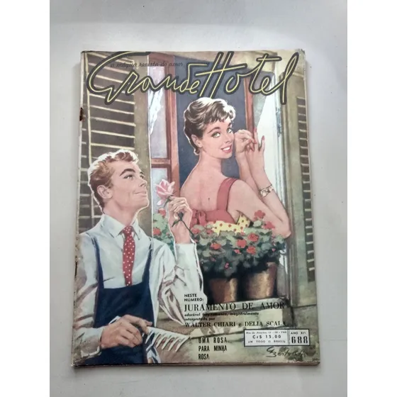 Revista Grande Hotel 688 Rara Ano 1960 Fotonovelas    Y438