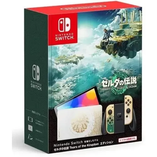 Nintendo Switch Oled Japonés Zelda Tears Of The Kingdom | Cuotas sin interés