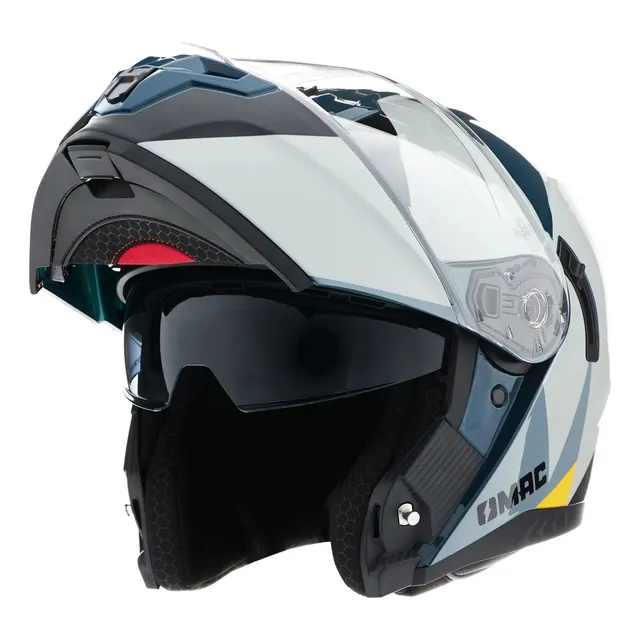 Casco Mac Rebatible Ff166 Monarch Rd Doble Visor Gmbikes