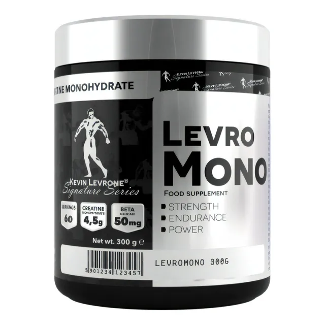 Creatina Monohidratada Kevin Levrone 300 Gr 66 Servicios