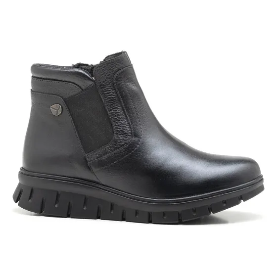 Bota Keady Cuero Genuino Horma Amplia Confort Flexible Rissa