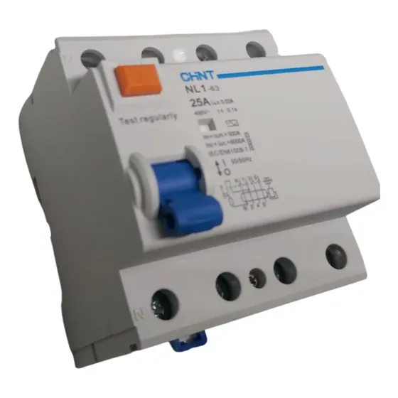 Interruptor Diferencial Trifásico 25a 30ma 4px25 Chint
