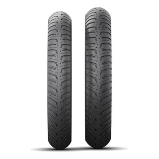 Llantas 90/90-18 + 2.75-18 Michelin City Extra Tt/tl Italika Llantas 90/90-18 + 2.75-18 Michelin City Extra Tt/tl Italika