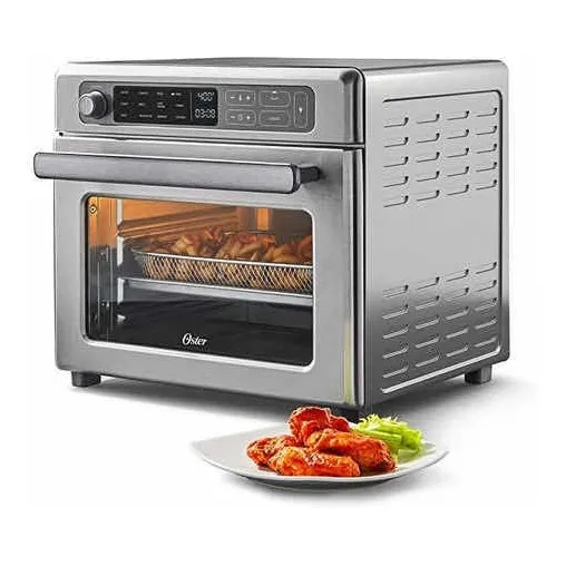 Horno Tostador Y Freidora De Aire Oster 22 Lts Digital Gris