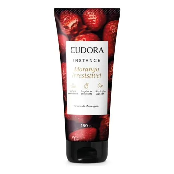 Crema de masaje Instance Irresistible Strawberry 180 ml