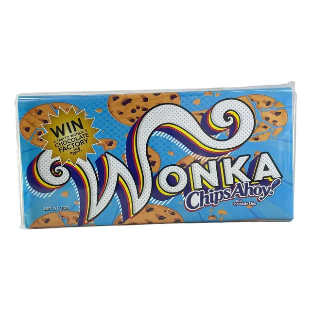 Barra Chocolate Wonka Sabor Chipsahoy 102g