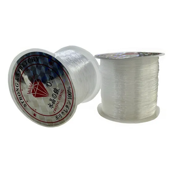 Abalorio Rollo Cañamo O Nylon 0.4, 5 Rollos