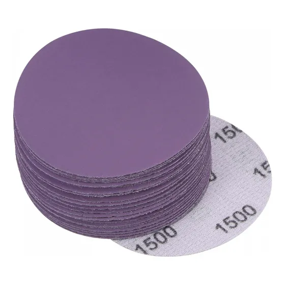 Discos De Lijado Morados 7,62 Cm Para Madera Y Metal