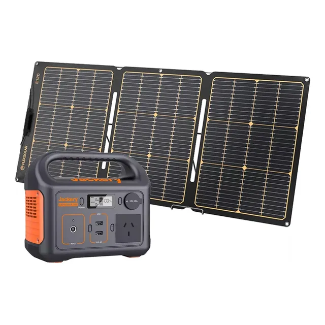 Kit Panel Solar Estacion Energia Portatil Jackery Flexsolar