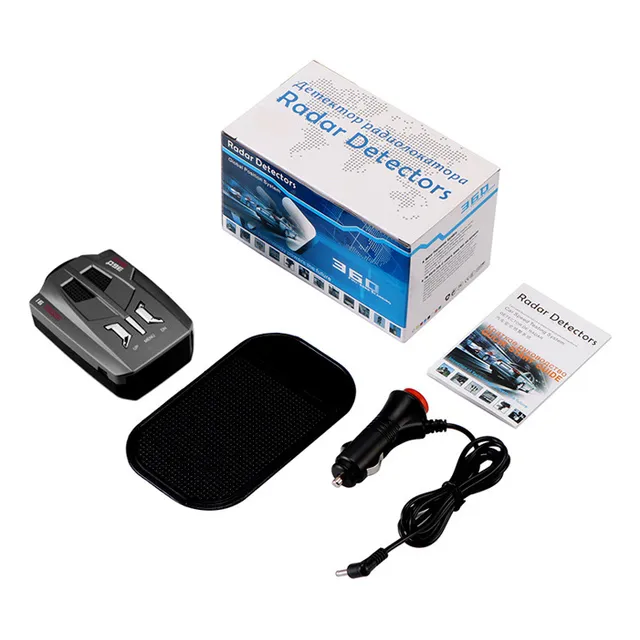 Detector De Radar De Velocidad Modo Dual Baja Potencia V9