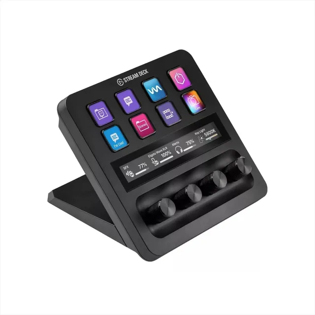 Teclado Elgato Stream Deck + 8 Teclas + Audio