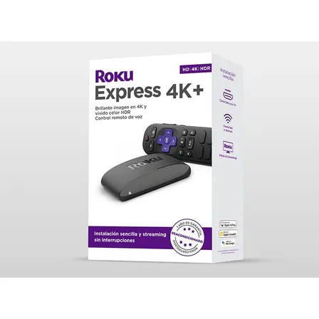 Roku Express 4k+ Hd Hdr Usado