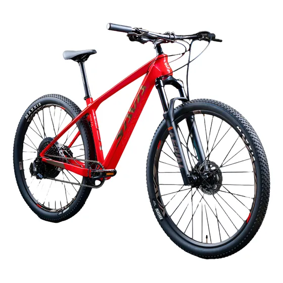 Bicicleta Sava Deck 7.0 12 Vel Sram Nx Rodado 29 Carbono Rojo M