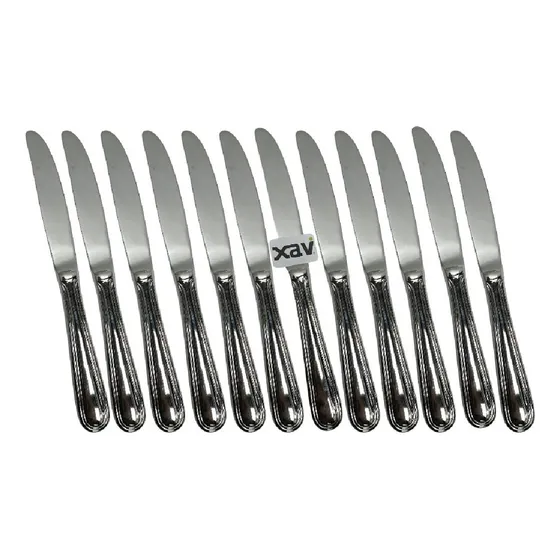 12 Cuchillo Postre Acero Provenzal Restaurant Hitech 7450