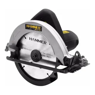 Serra Circular Elétrica 1100w Hammer Sc1100 7.1/4 220v Preto Serra Circular Elétrica 1100w Hammer Sc1100 7.1/4 220v Preto