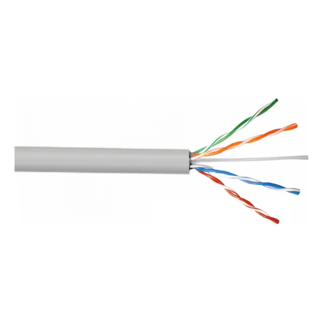 Linkchip 8x24awg Gris Cat5e Interior Cable Utp Multifilar 30