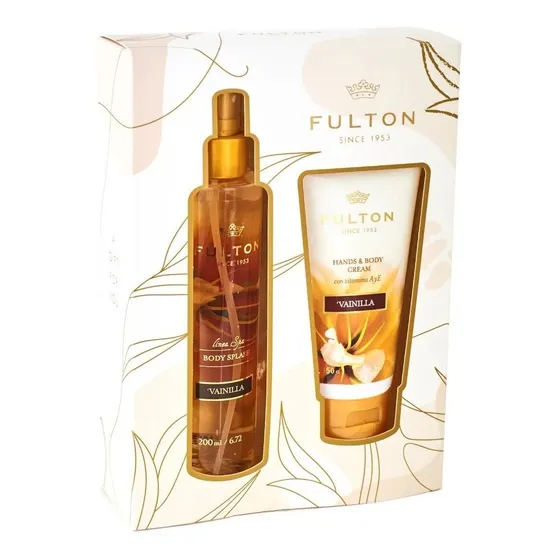 Estuche Body Splash + Crema Vainilla - Tienda Fulton