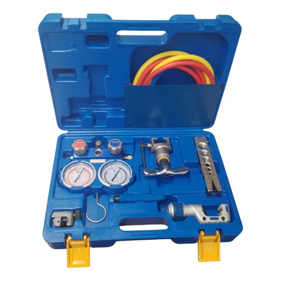Kit Herramientas Refrigeración Manifold R410a Value Vtb-5b-i
