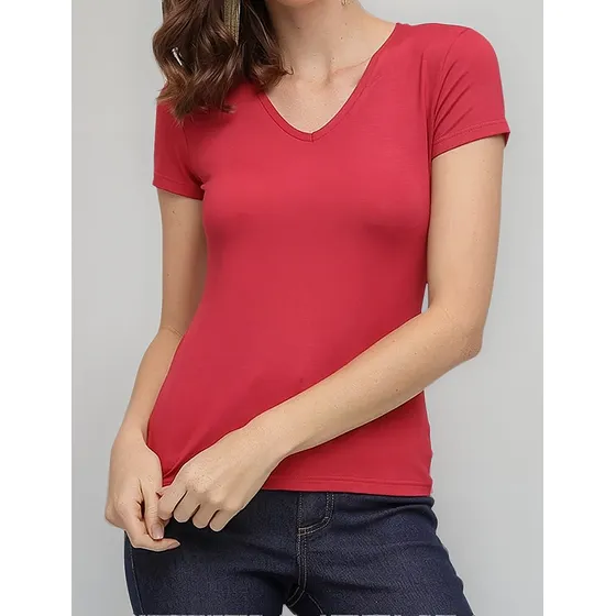 Blusa Mercatto Decote V Feminina