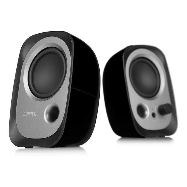 Parlantes Edifier R12 2.0 Usb 4w Aux Pc Negro
