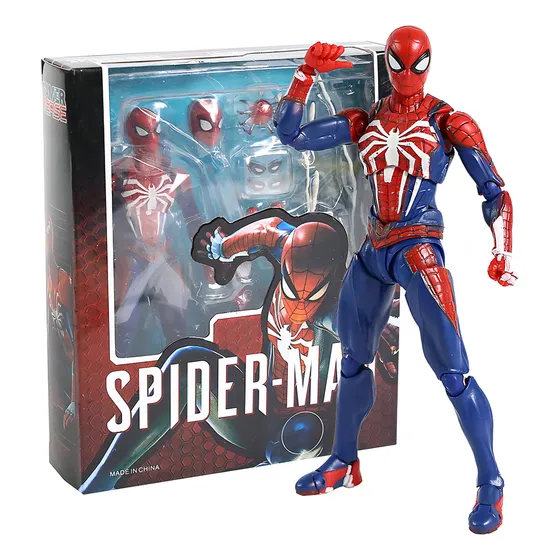 Figura de acción de Spider-Man, versión del juego Spiderman para PS4