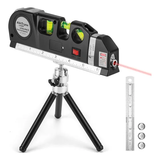 Nivel Láser Aiktryee Laser Levelpro3 Con Soporte Y