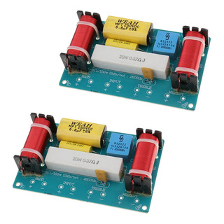 2 Piezas De Filtro De Audio De 3 Vías Bocina Divisor De 2 Piezas De Filtro De Audio De 3 Vías Bocina Divisor De