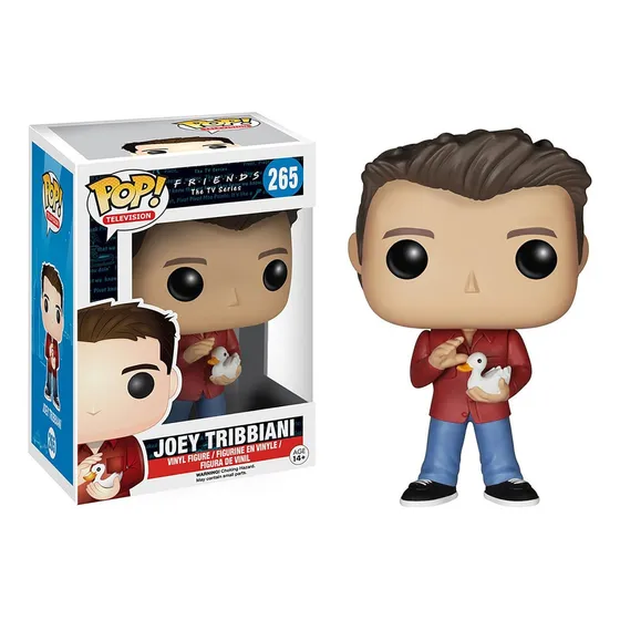 Figura De Acción Joey Tribbiani #265 Pop De Funko Pop! Tv