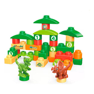 Bolsa Bloque De Construcción Dinosaurios Juguete 33pzs Bolsa Bloque De Construcción Dinosaurios Juguete 33pzs
