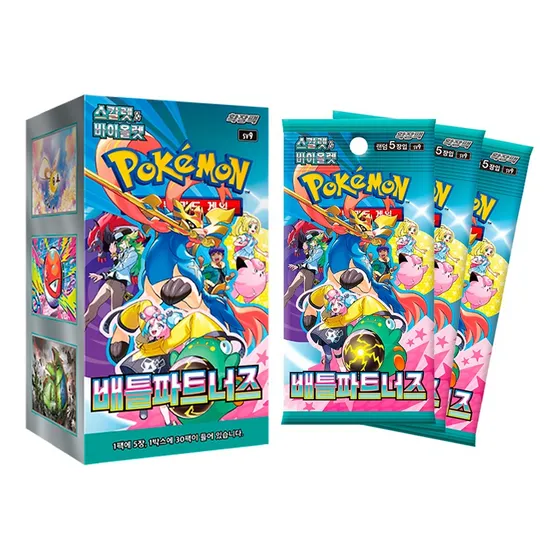 Pokemon Tcg Journey Together Booster Box Korean Pokémon Coreano