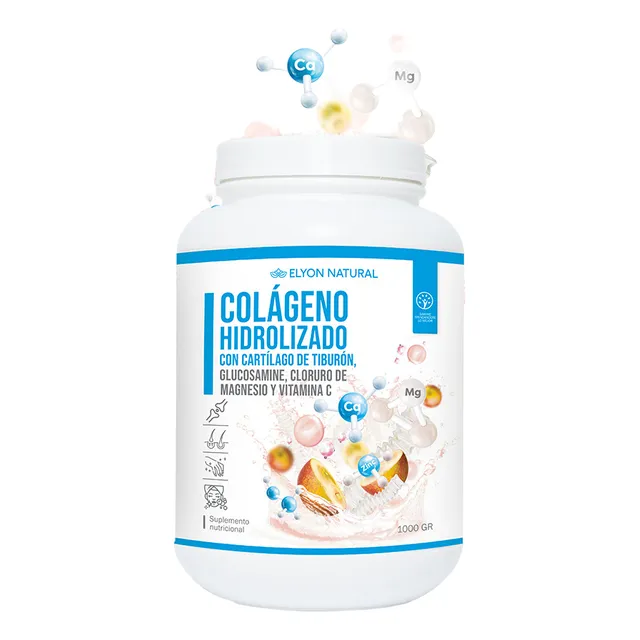 Colageno Hidrolizado Elyon Natural Con Glucosamina 1 Kilo