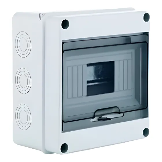Tablero Estanco Ip54 8 Modulos Puerta Transparente Tbcin