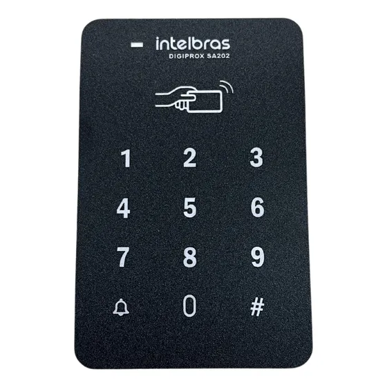 Gabinete Frontal Teclado P/ Digiprox Sa202 Intelbras 