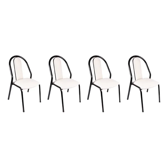 4x Silla Cocina Milagro Comedor Caño Hogar Envio Gratis