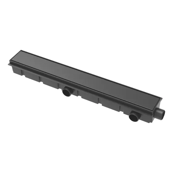 Rejilla Lineal Negro Mate 060 Cm Ciega Ideal Multi Salidas