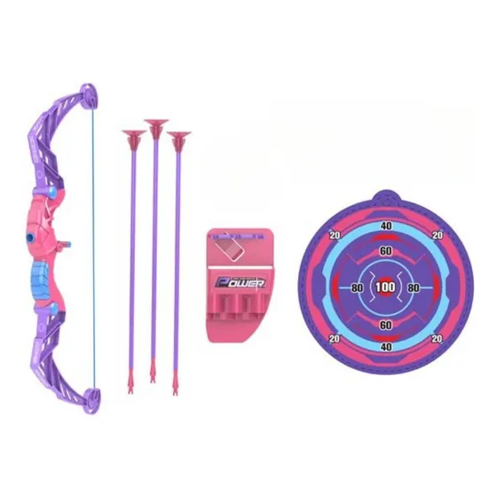 Juego De Arco Y Flechas Rosa 2351208 Shine