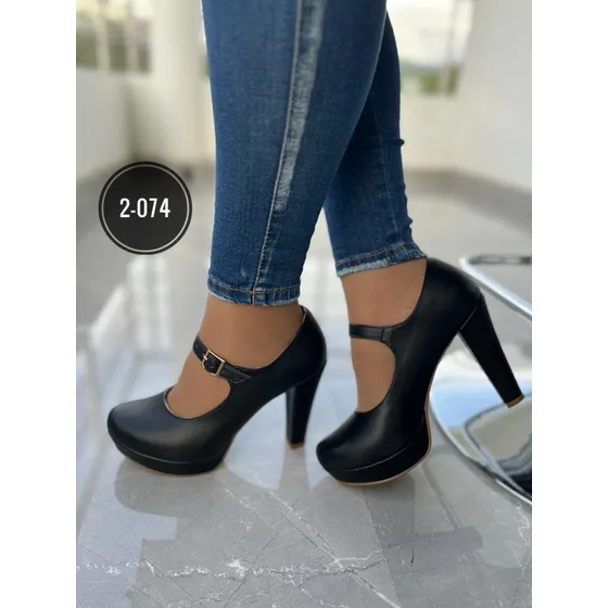 Tacon  Ejecutivo Plataforma Dama Zapato Ejecutivos 35 Al 40