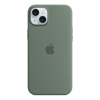 Funda Para iPhone 15 Plus De Silicona Verde Grisaceo Funda Para iPhone 15 Plus De Silicona Verde Grisaceo