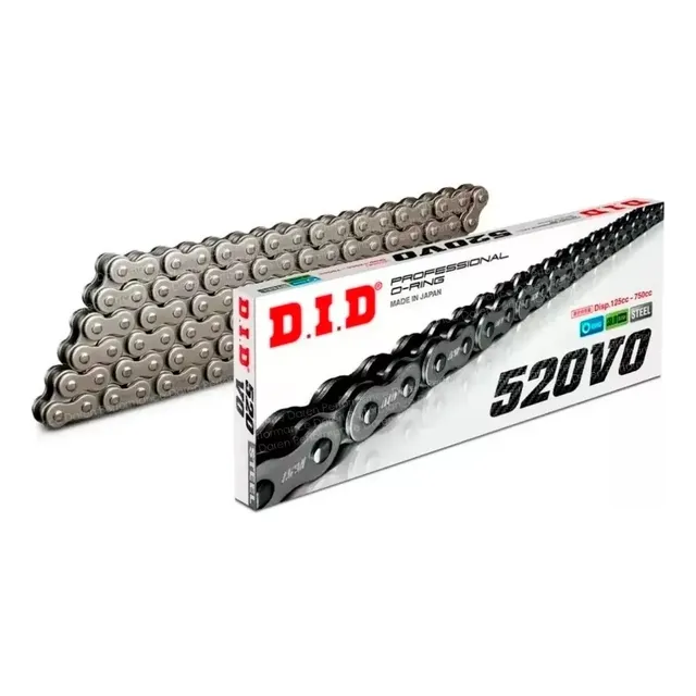 Cadena Transmision Did Oring 520 V X 118 Vo Japon Fas Motos!