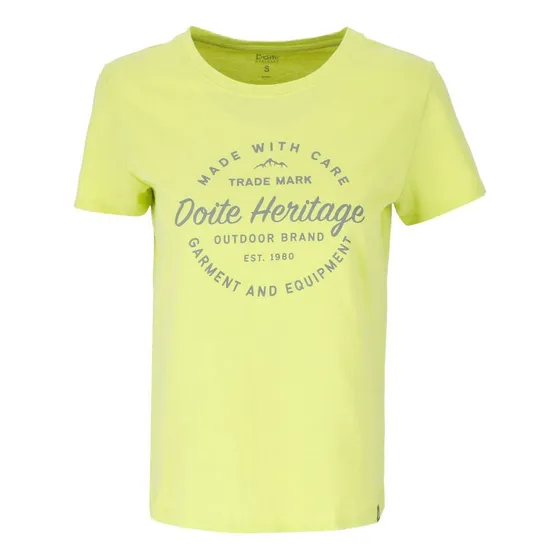 Polera Algodon Manga Corta Core De Mujer Lima Doite